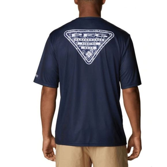 NWT COLUMBIA Dallas Cowboys Terminal Tackle‎ PFG Omni-Shade T-Shirt Navy Size M - Picture 15 of 16